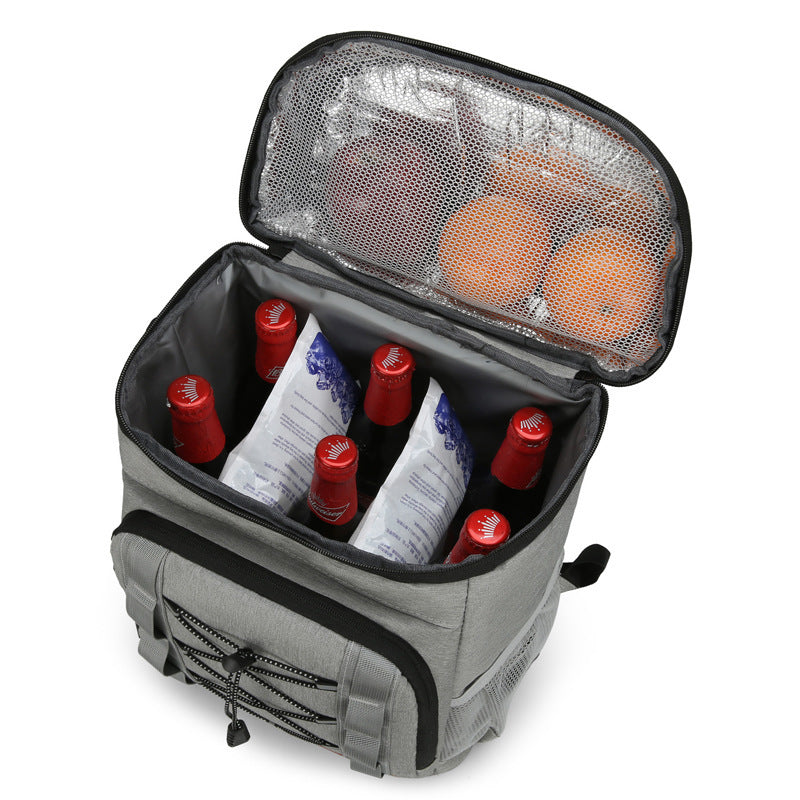 Unisex Isolierter Kühlrucksack mit Multifunktionalen Fächern Brehn