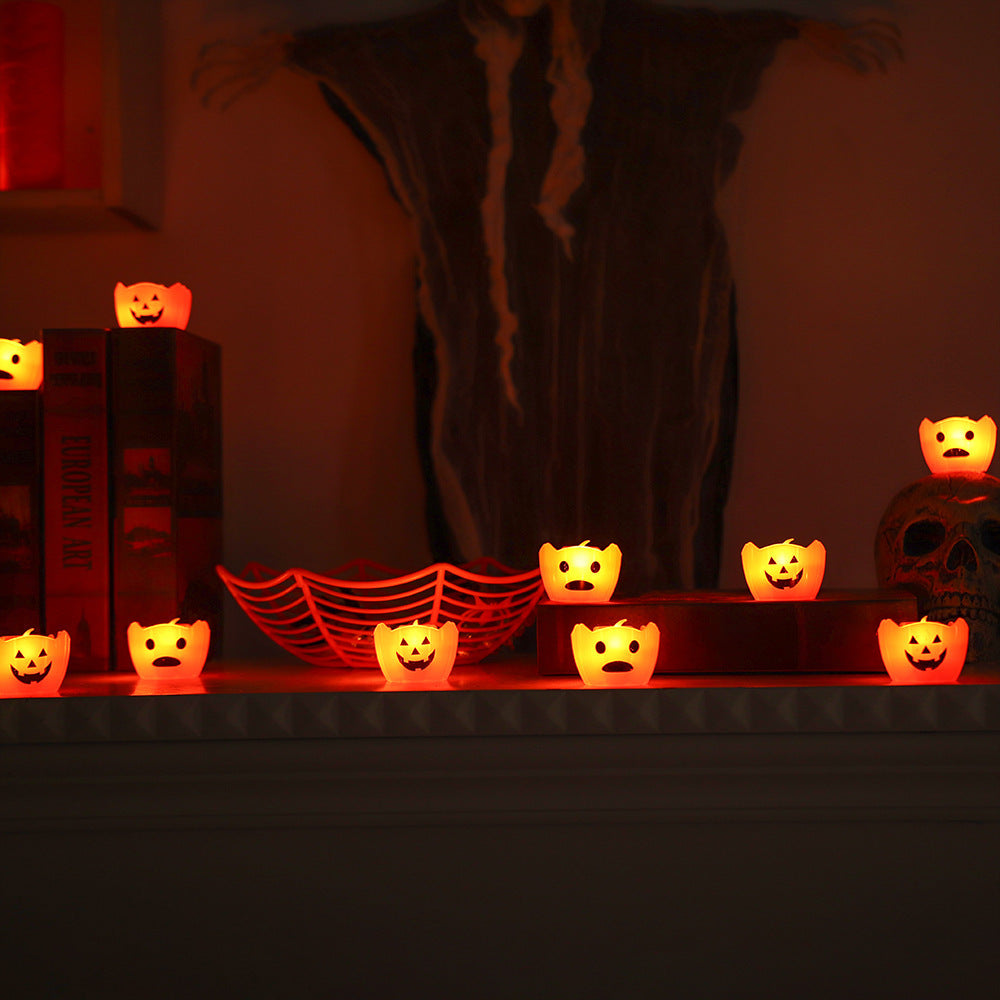 Halloween Kürbis Kerzenhalter Brehn