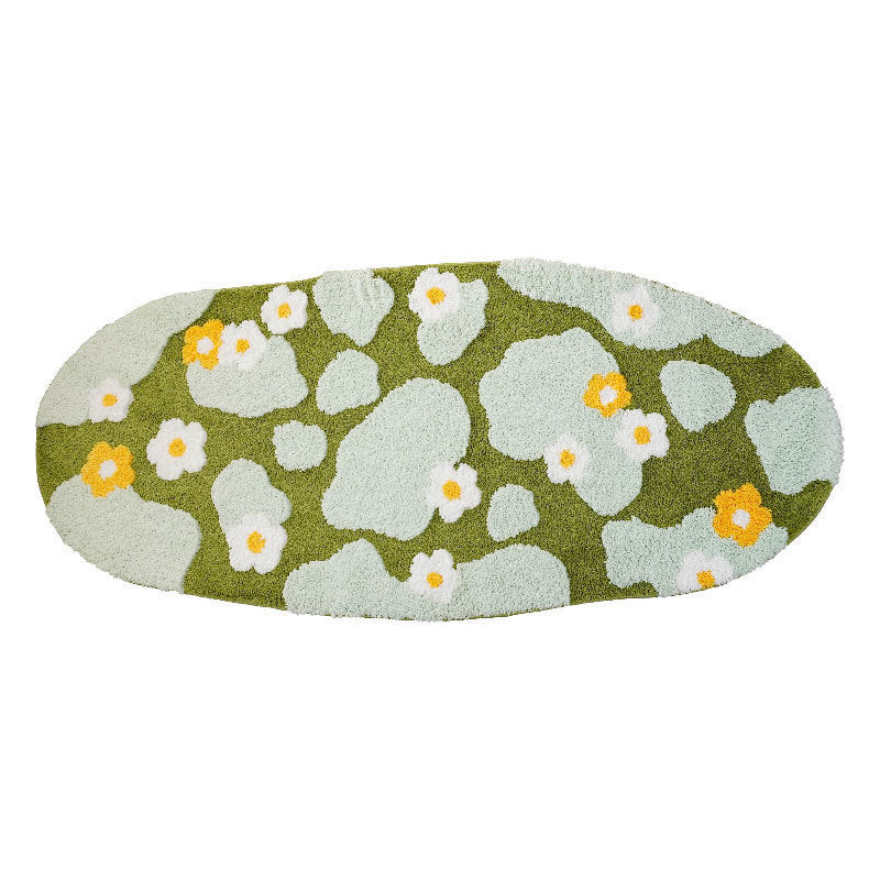 Abstrakter bergförmiger Teppich