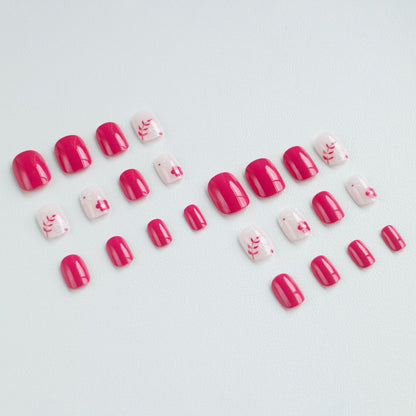 Floral Nagelkunstset