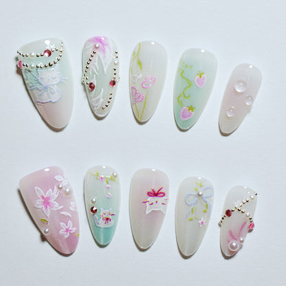 Thematic Artisan Press-On Nail Set Brehn