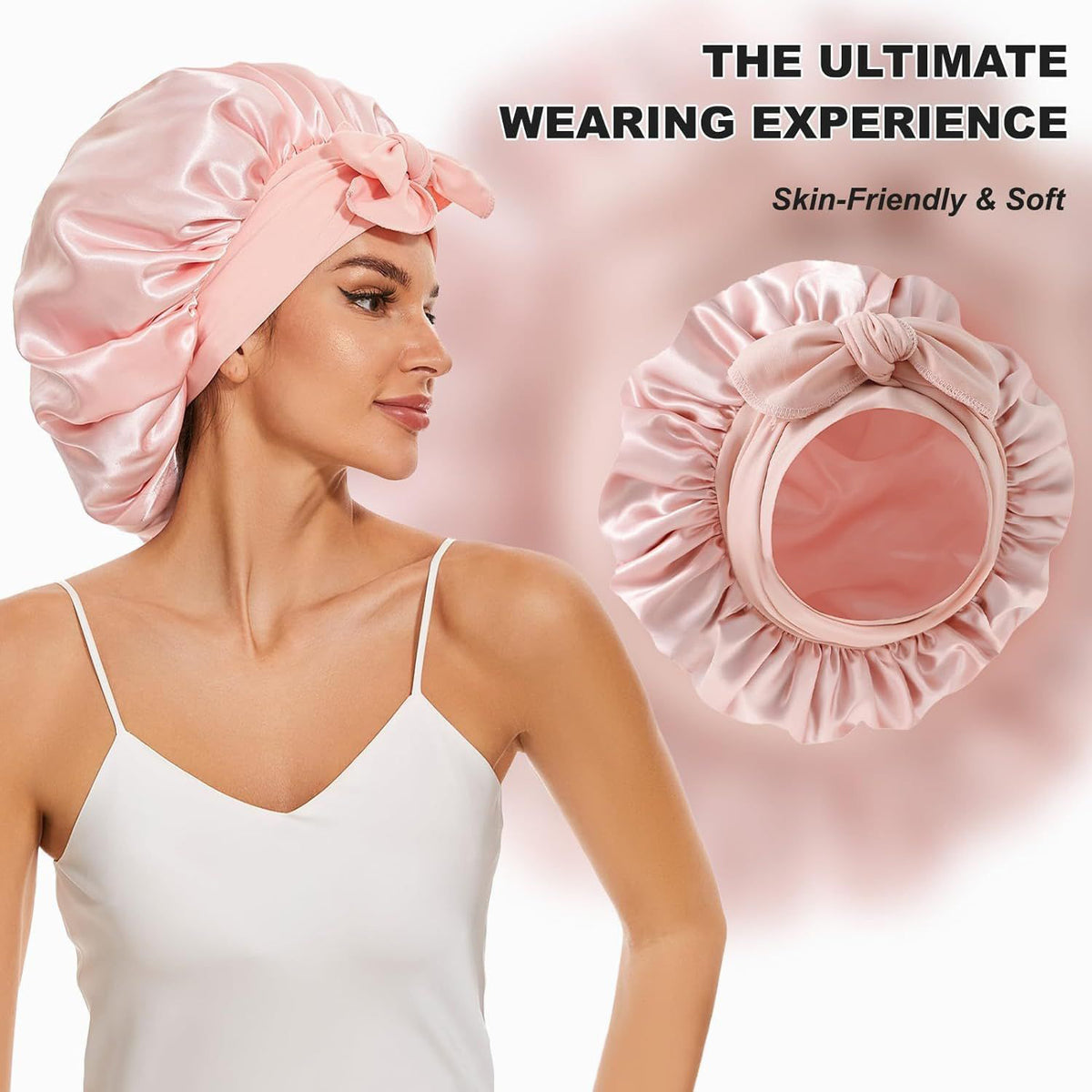 Satin Hair Haube