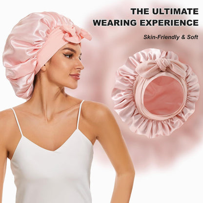 Satin Hair Haube