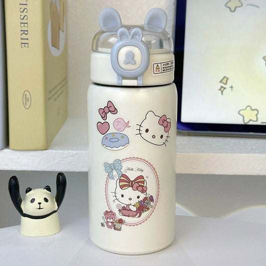 Damen Isoliertrinkflasche mit sicherem Klappverschluss und niedlichem Design Brehn