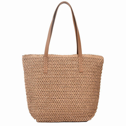 Elegante und Vielseitige Strandtasche mit Ledergriffen Brehn