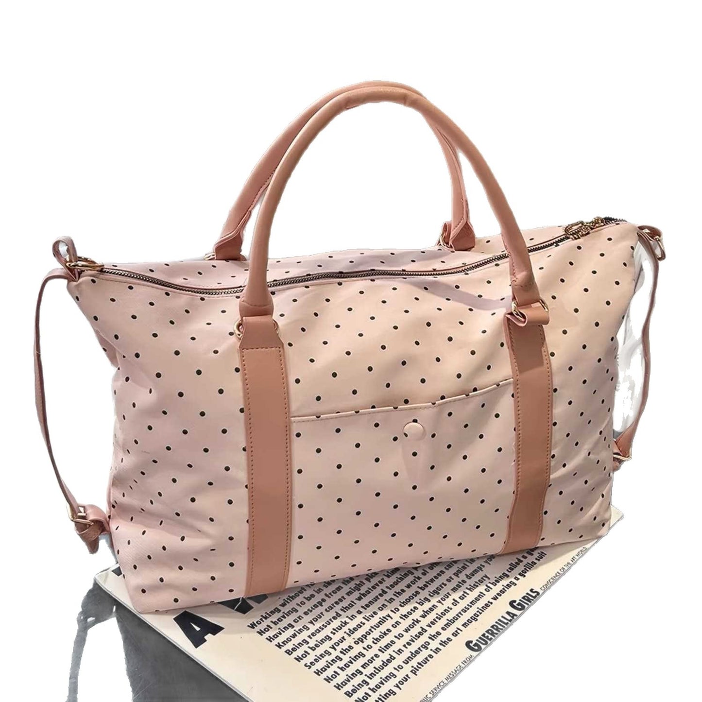 Stylische gepunktete Reis-Duffle-Tasche Brehn