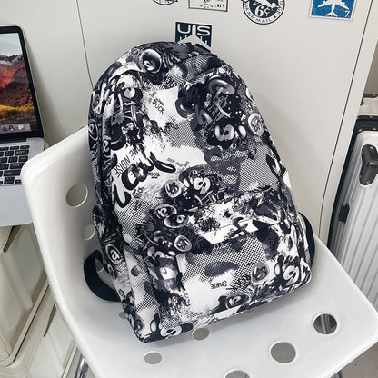 Künstlerischer Grafikdruck Rucksack