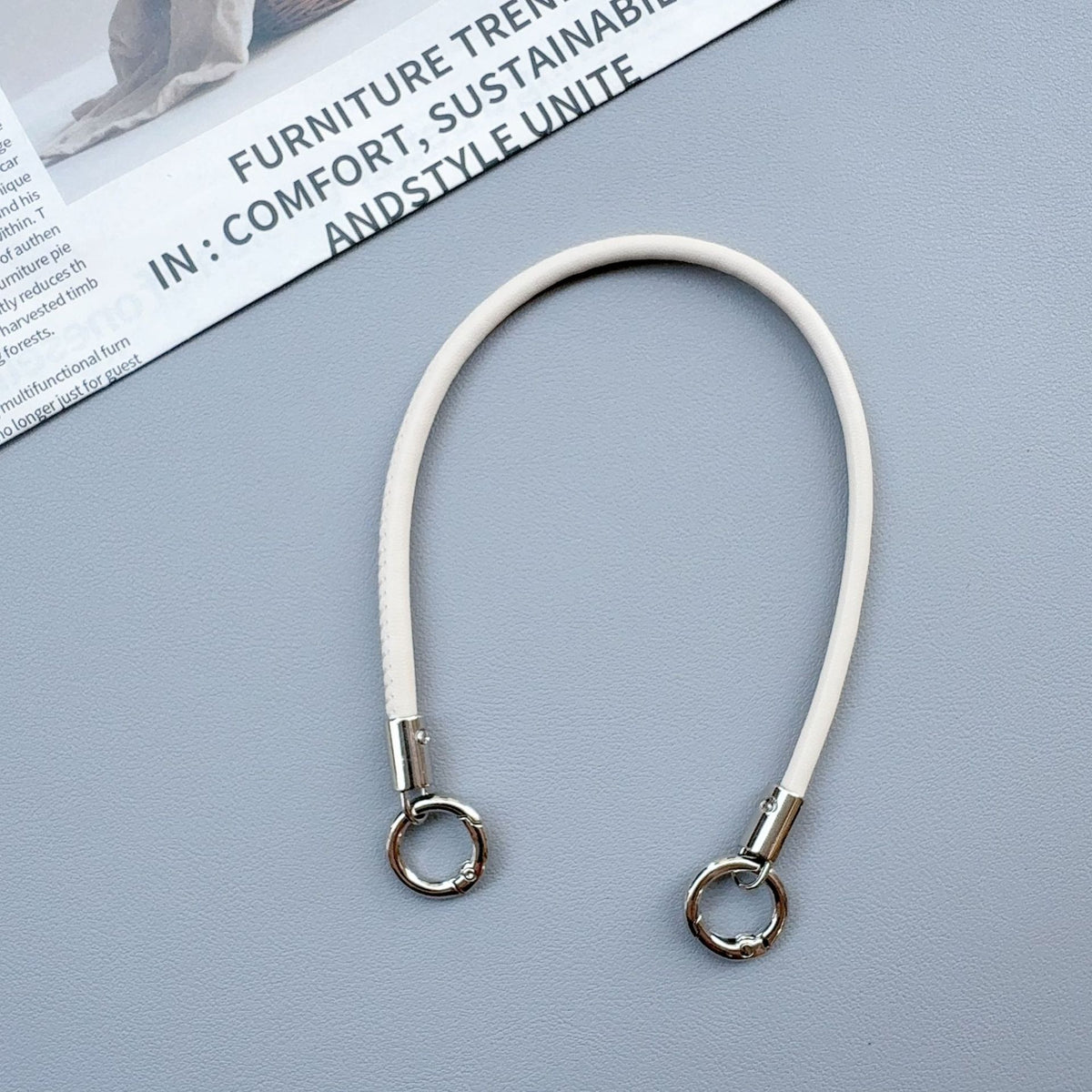 Premium langlebiger Schlüsselband mit Metallclips Brehn