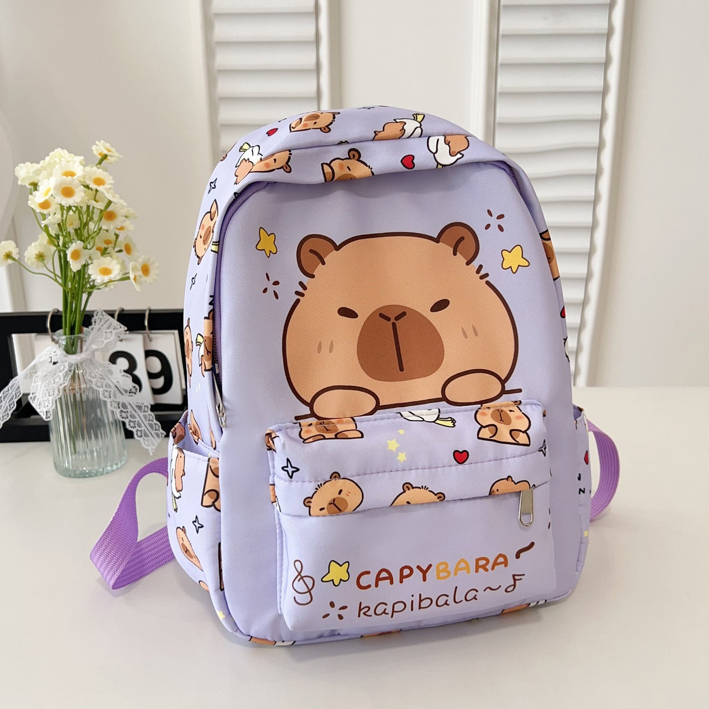 Niedlicher Rucksack im Cartoon-Stil Brehn
