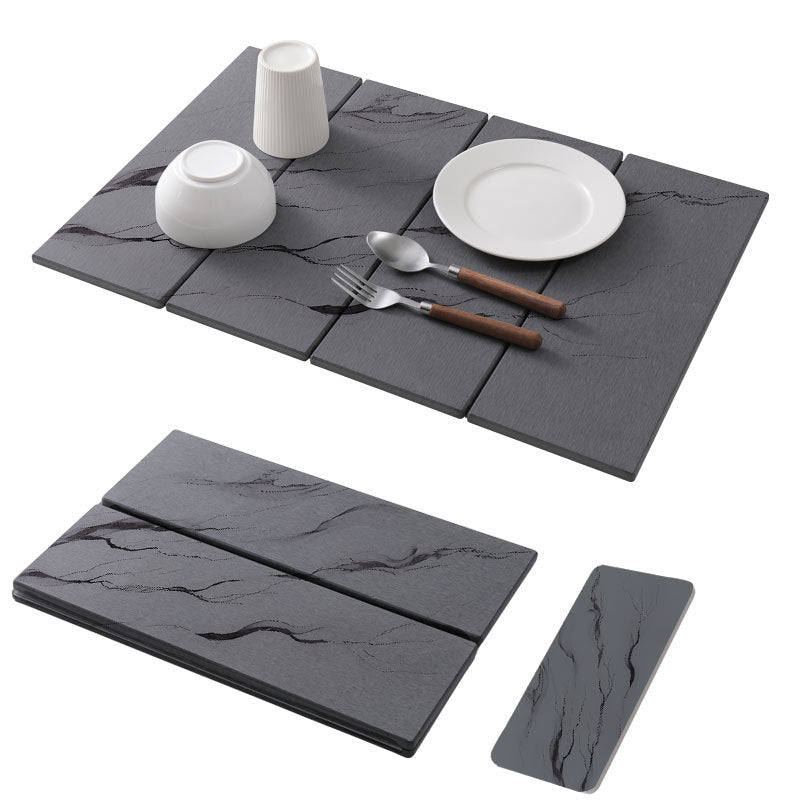 Marmor Effekt Tischsets