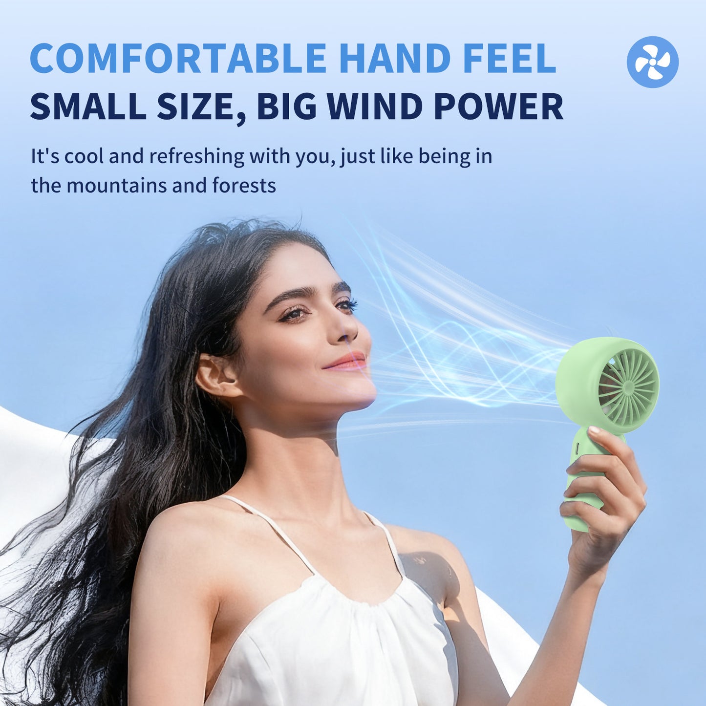 Tragbarer Mini Handventilator Brehn