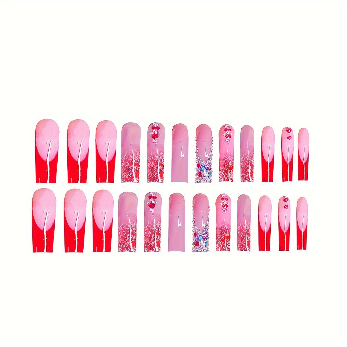 Dekorative Glam Nagelkunst Brehn