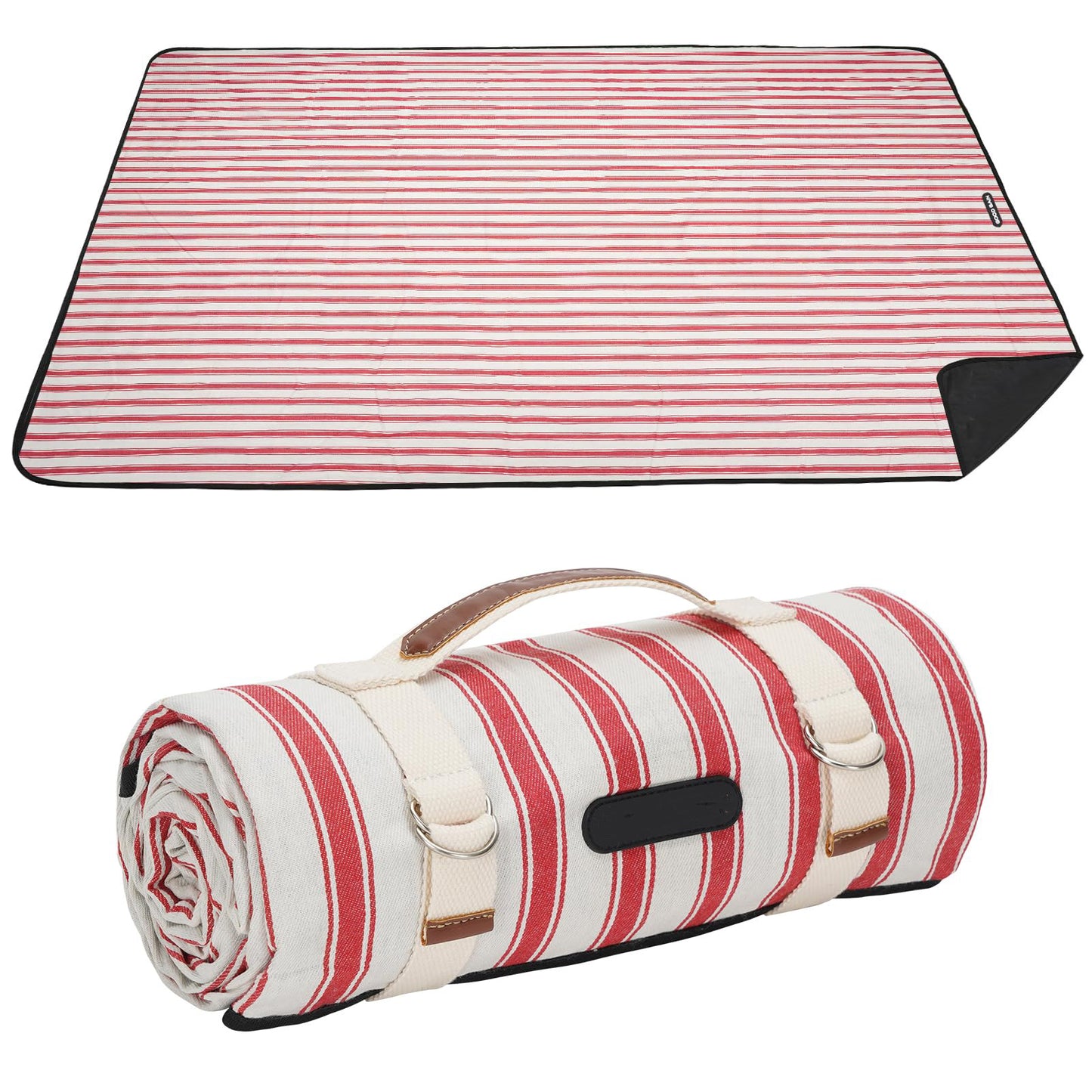 Unisex Picknickdecke mit wasserabweisender Unterseite und Tragegriff Brehn