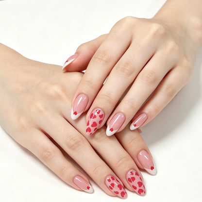 Herz-Muster Nail Art Verbesserungen Brehn