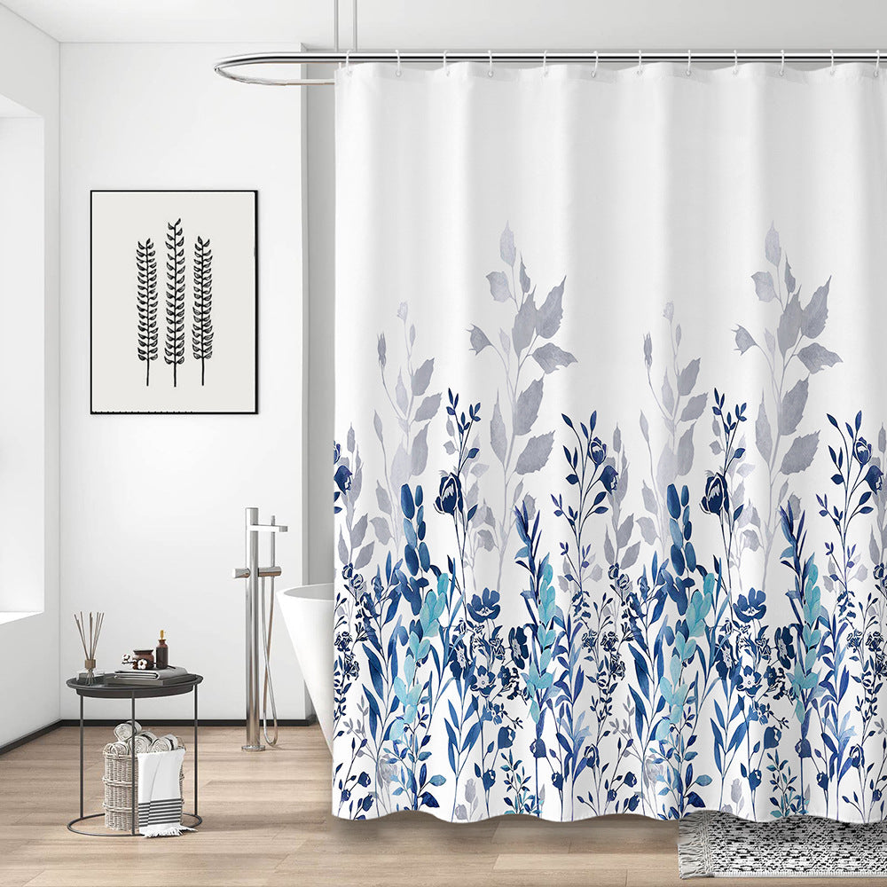Florales Druck Duschvorhang Brehn