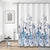 Florales Druck Duschvorhang Brehn