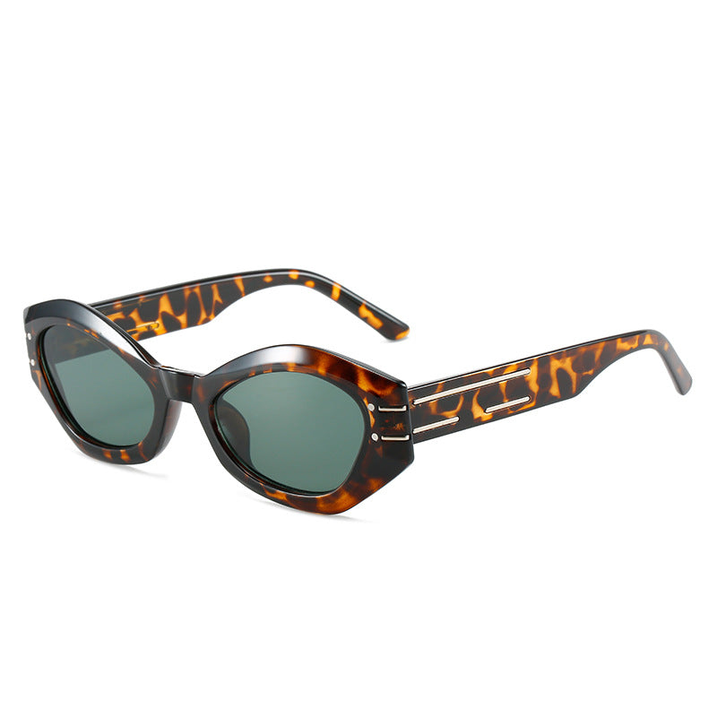 Damen stilvolle Designer-Sonnenbrille mit einzigartiger Rahmenkonstruktion Brehn