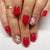 Kreative Nagelkunst mit fruchtigem Kirschdesign Brehn