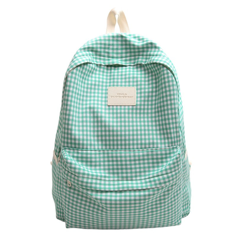Gepunktetes Design Lässiger Schulrucksack Brehn