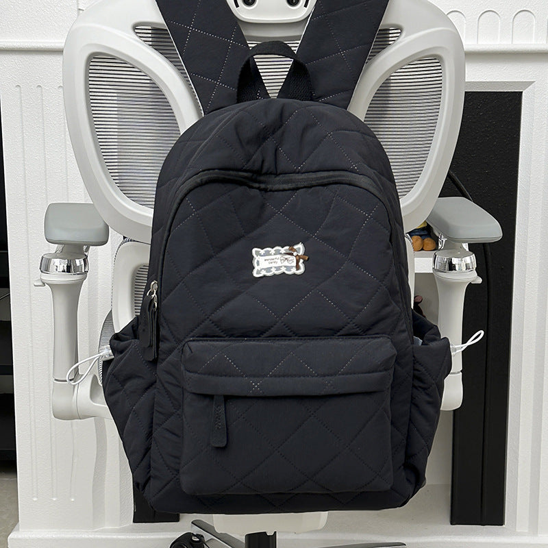 Süße gesteppte Hasenohren Schulrucksack