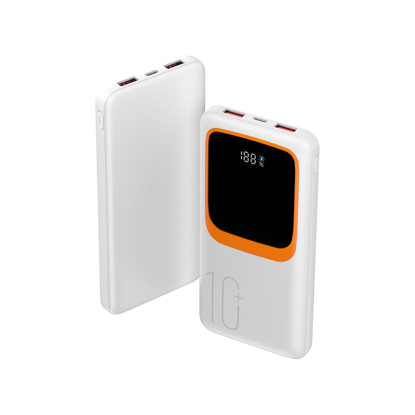 Tragbare Powerbank mit Leistungsstarker Induktiver Ladefunktion und Digitaler Smart Anzeige Brehn
