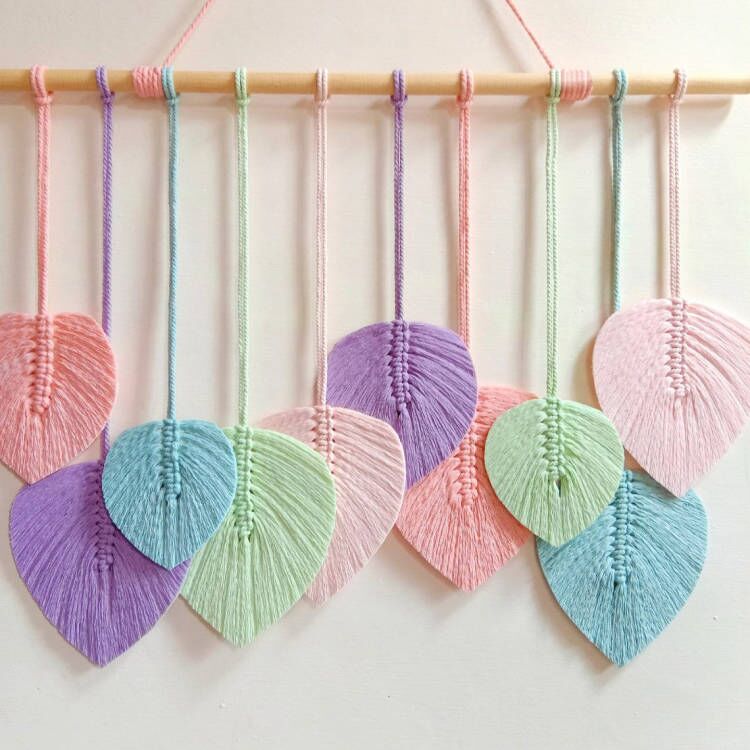 Woven Heart Wandbehang Brehn