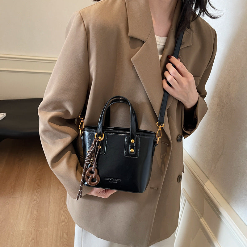 Elegante Strukturierte Mini-Handtasche Brehn