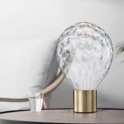 Künstlerische Glas Tischlampe