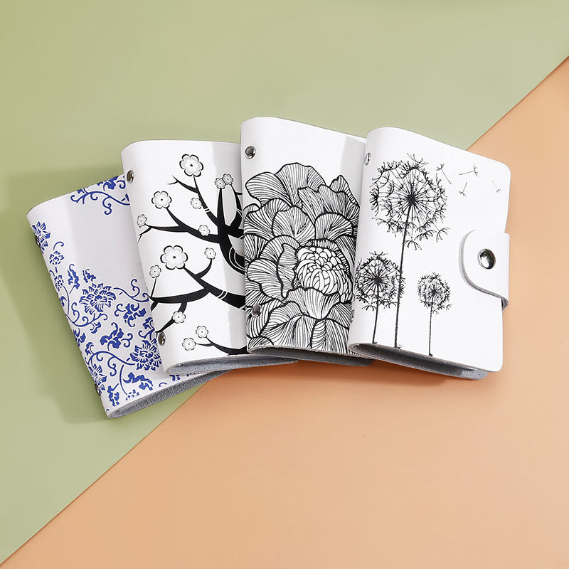 Blumen Design Geldbörse Brehn