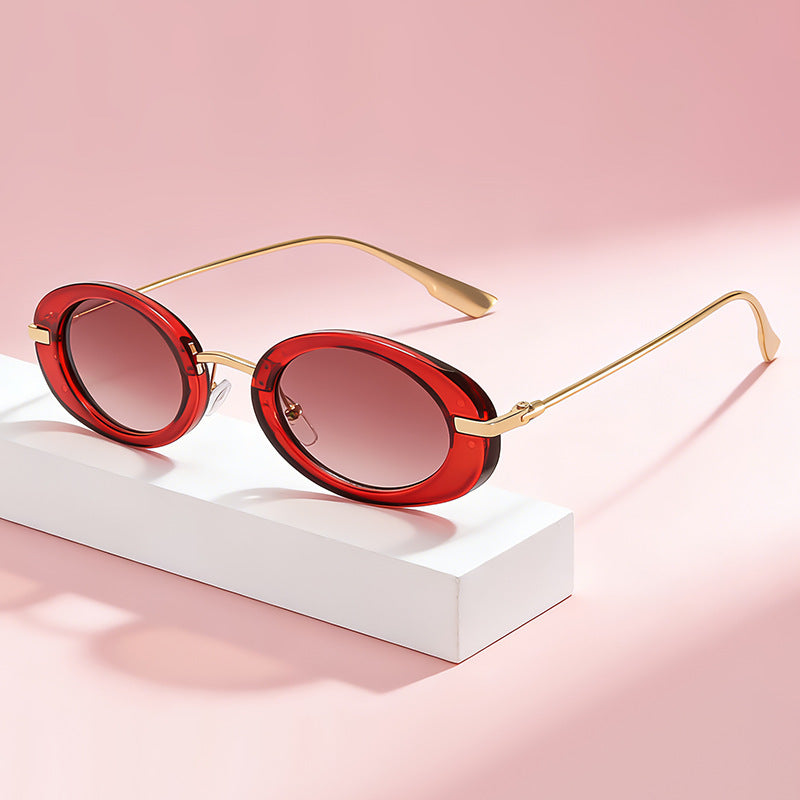 Elegante ovale Rahmen-Sonnenbrille Brehn