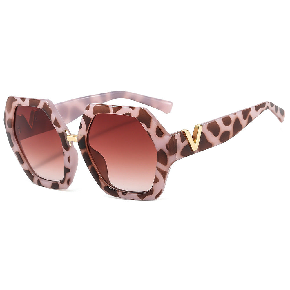Damen elegante Sonnenbrille mit funkelndem Rahmen Brehn