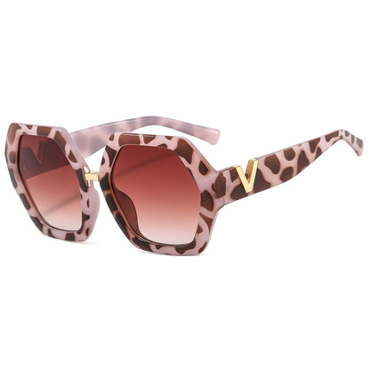 Damen elegante Sonnenbrille mit funkelndem Rahmen Brehn
