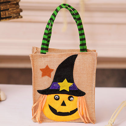 Halloween Einkaufstasche mit Katzenmotiv Brehn