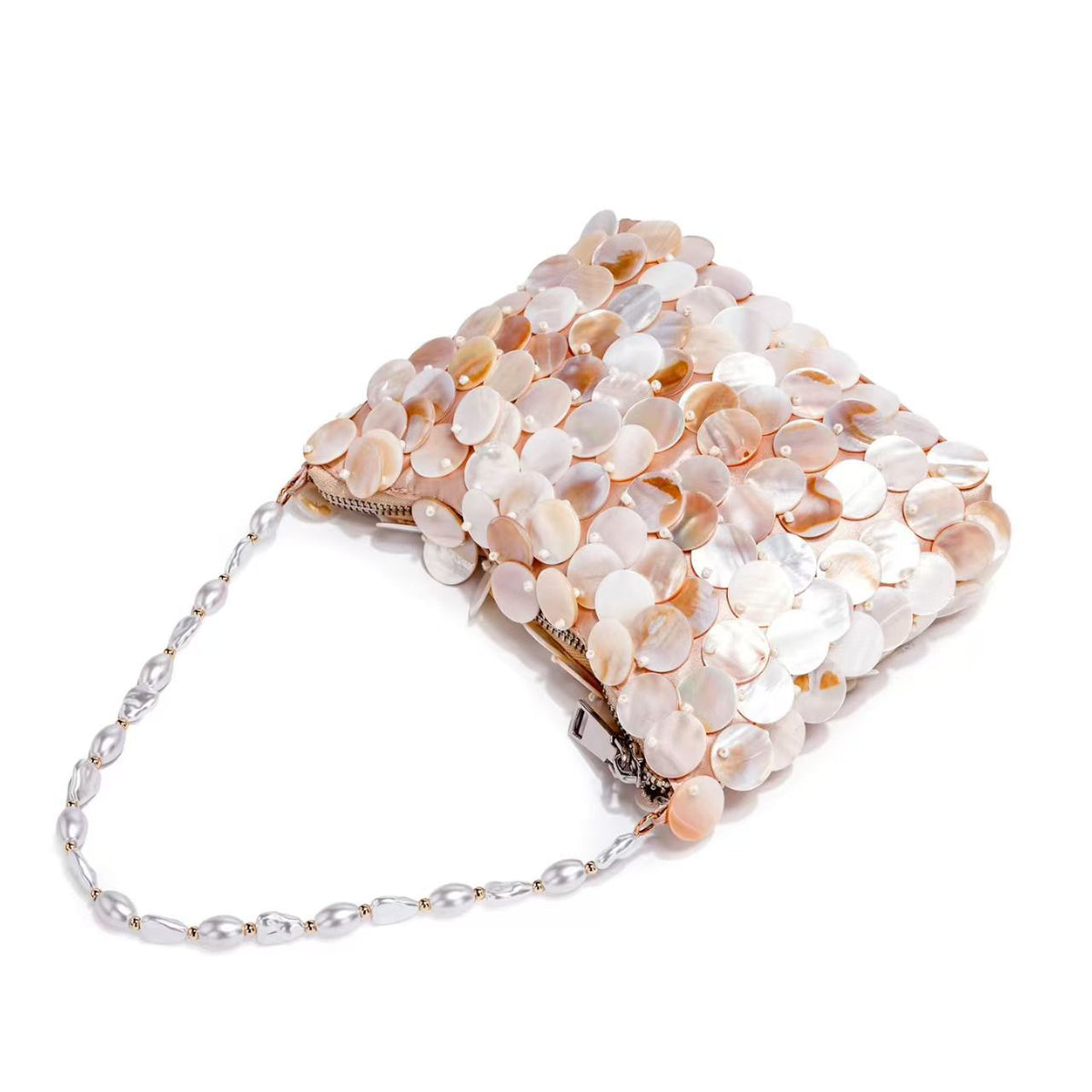 Shell Beaded Handtasche Brehn