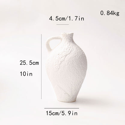 Strukturierte Keramische Dekorative Vase