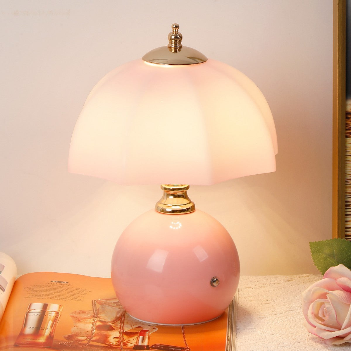 Dekorative Tischlampe