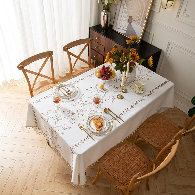 Bohemian Blattmuster Tischdecke