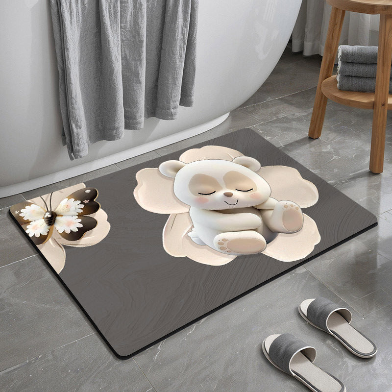 Mermaid-Themen Memory Foam Badmatte Brehn