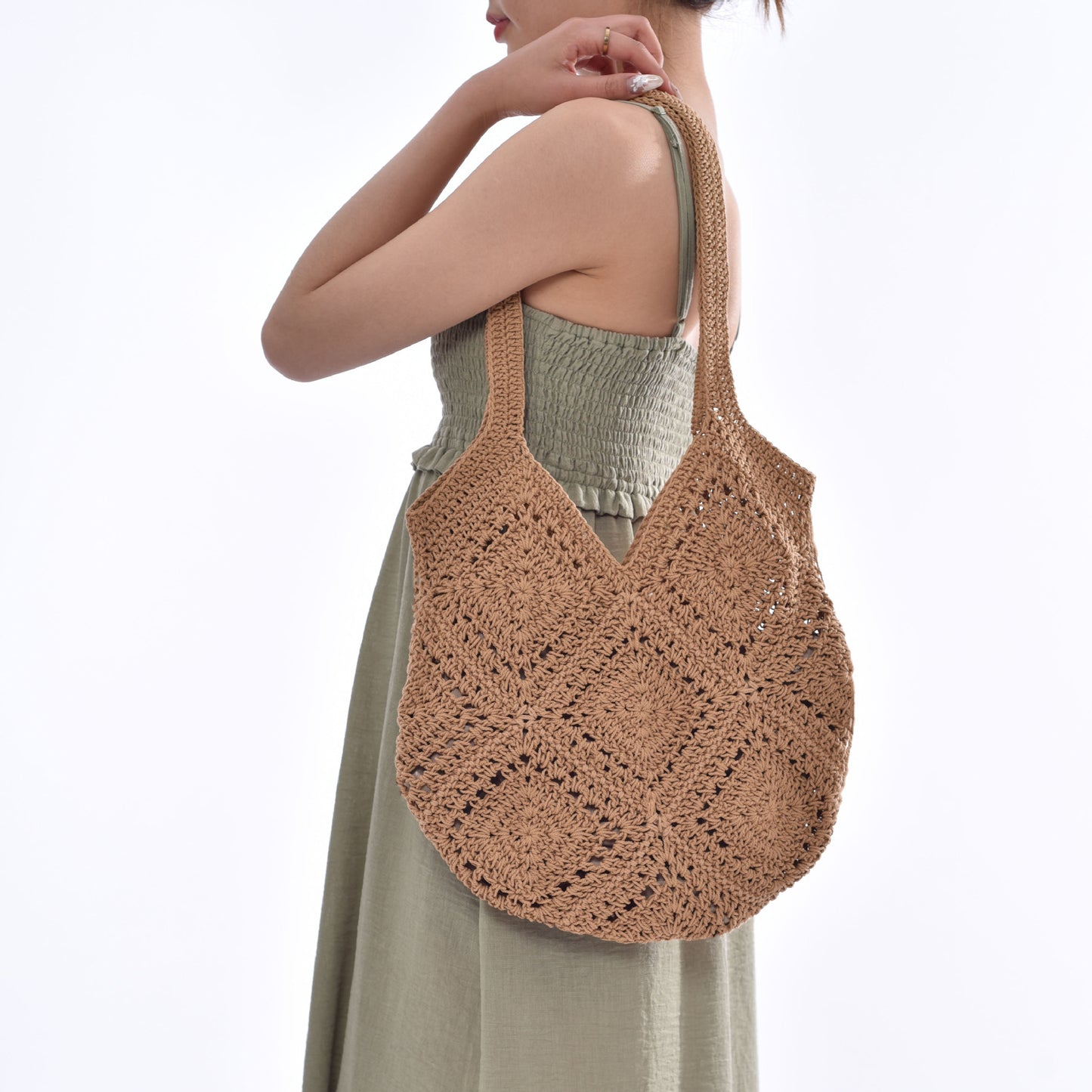 Handgefertigte Baumwolltasche Brehn