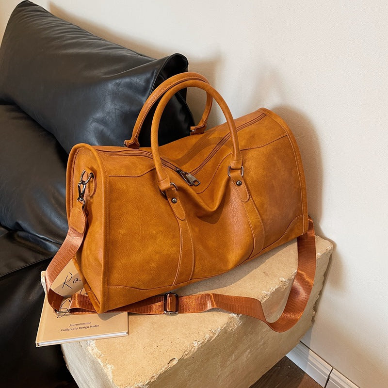 Luxuriöse Leder Reise-Tasche Brehn