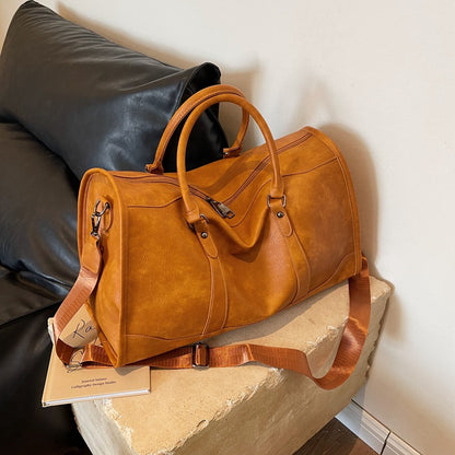 Luxuriöse Leder Reise-Tasche Brehn