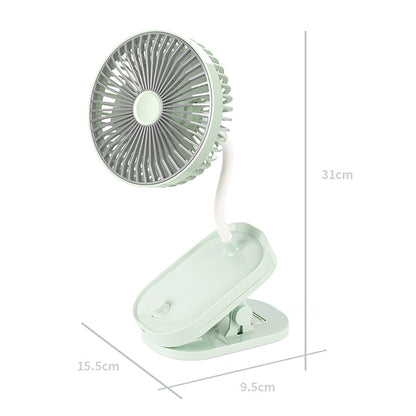 Unisex Tragbarer Tischventilator mit vielseitiger Windsteuerung Brehn
