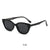 Damen modische Sonnenbrille im Katzenaugen-Stil Brehn