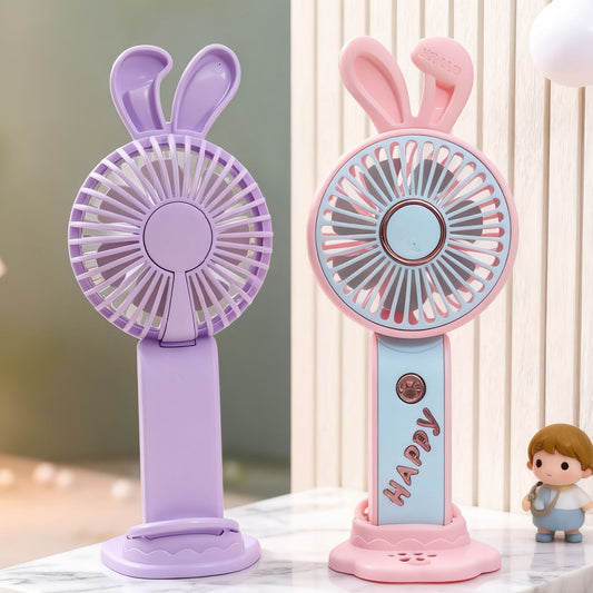 Damen Tragbarer USB Handventilator mit süßem Bärenmotiv Brehn