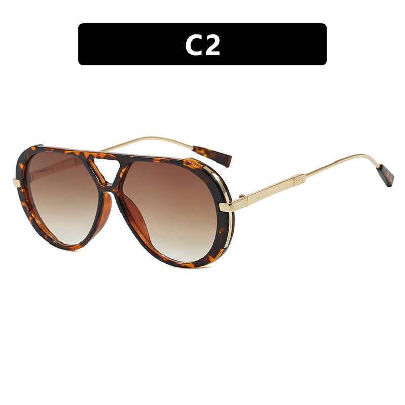 Damen modische Sonnenbrille im eleganten Pilotenstil Brehn