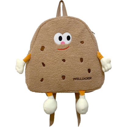 Kinderrucksack mit verspieltem Cartoon-Charakter Brehn