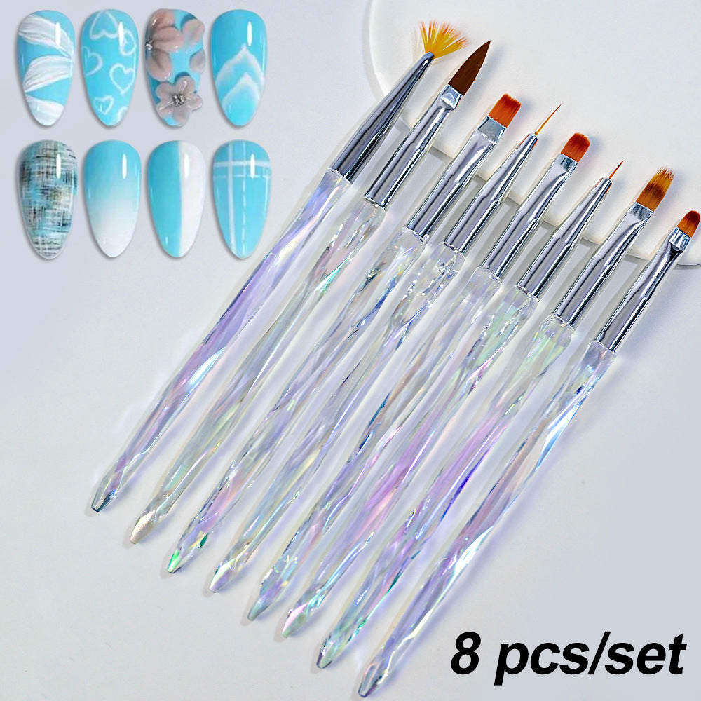 Premium Nail Art Detailing Brush Set Brehn