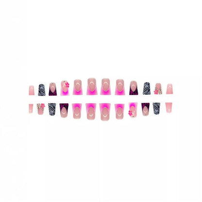 Künstlerisches Langzeit-Presse-Nageldesign Brehn