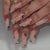 Dekorativer Press-On Nagelsatz mit floralen und Juwelenakzenten Brehn 1788496020
