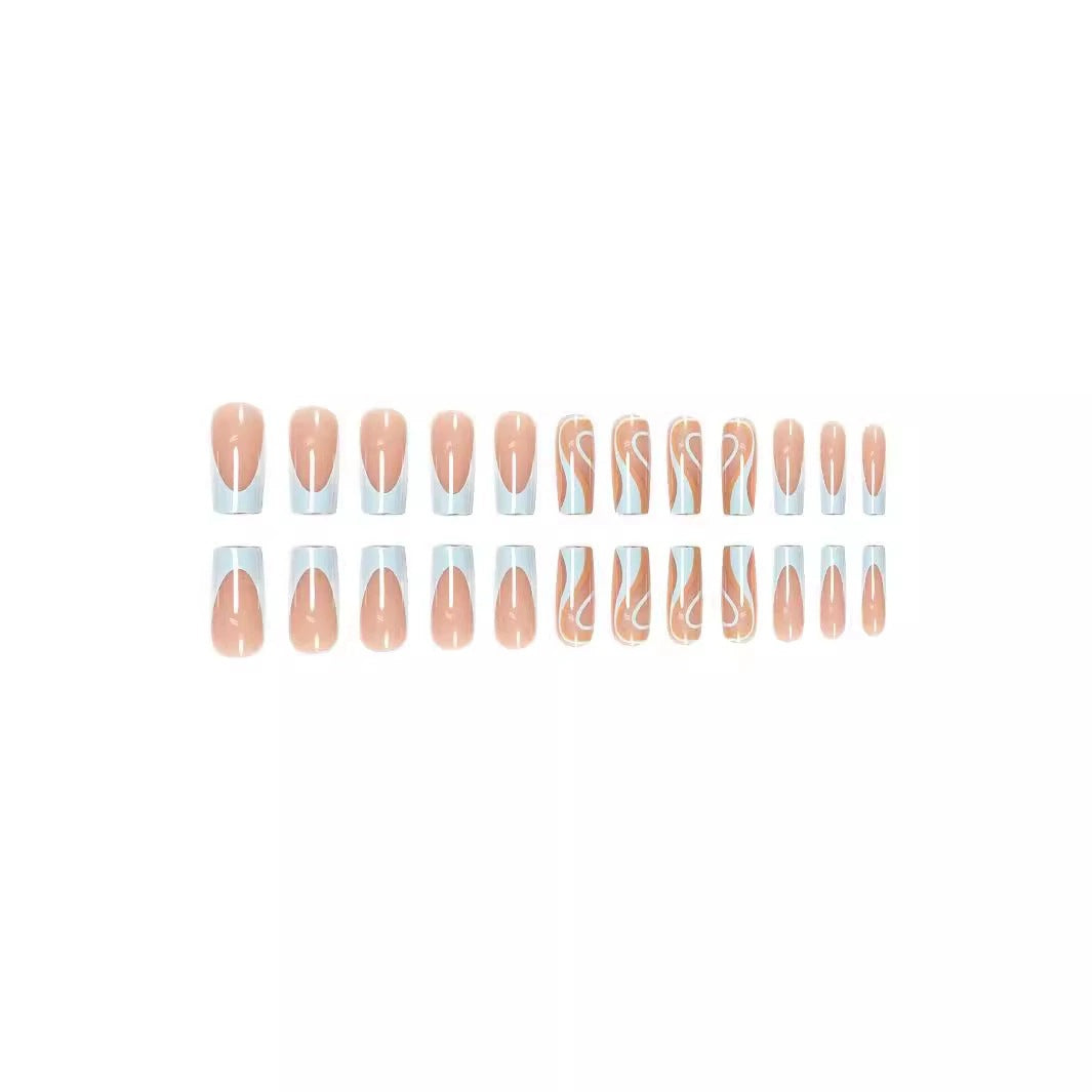 Künstlerisches Nagel-Wrap-Set Brehn